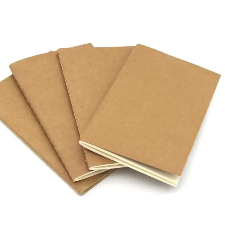 1PC Kraft Paper Notebook Filler Paper Inserts Blank Dot Grid Notepad Diary Journal Traveler's Notebook Refill Planner Organizer - Image 4