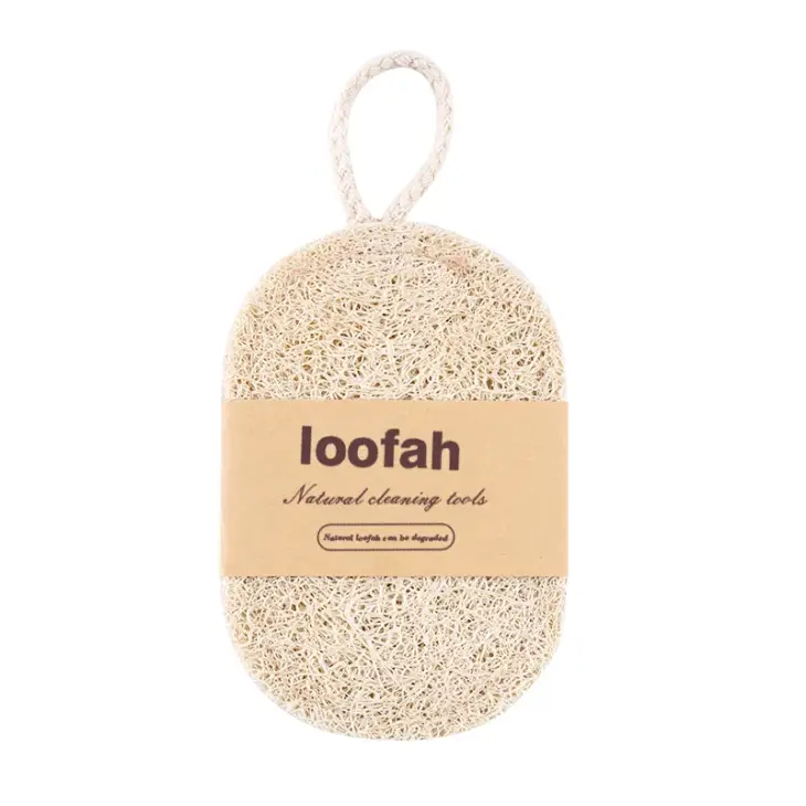 Loofah dish towel does not hurt the pan sponge, oil stain removing cloth, silk gourd pulp pan brush - Image 5