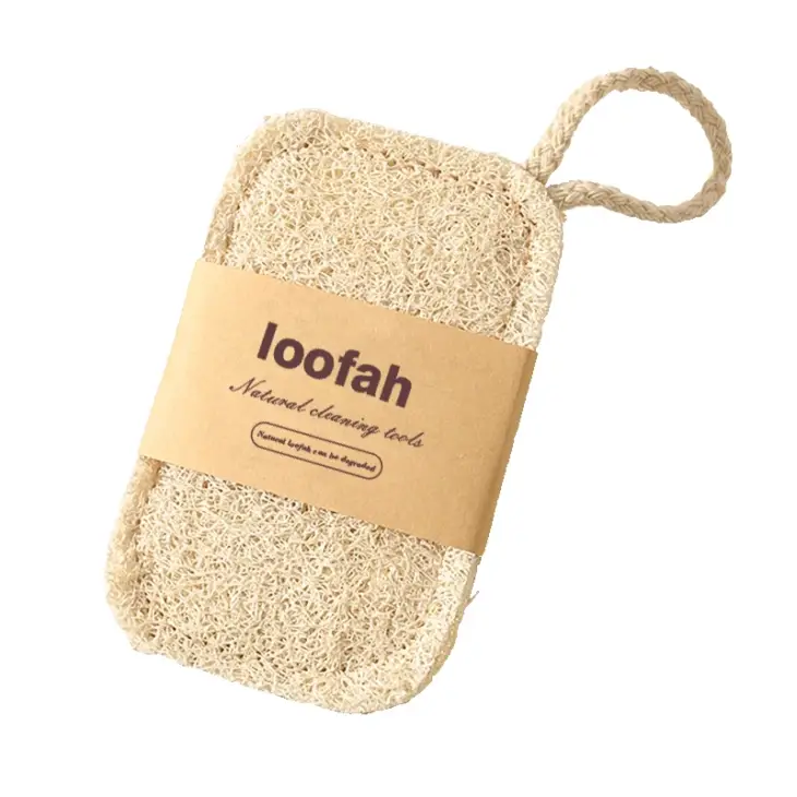 Loofah dish towel does not hurt the pan sponge, oil stain removing cloth, silk gourd pulp pan brush - Image 6